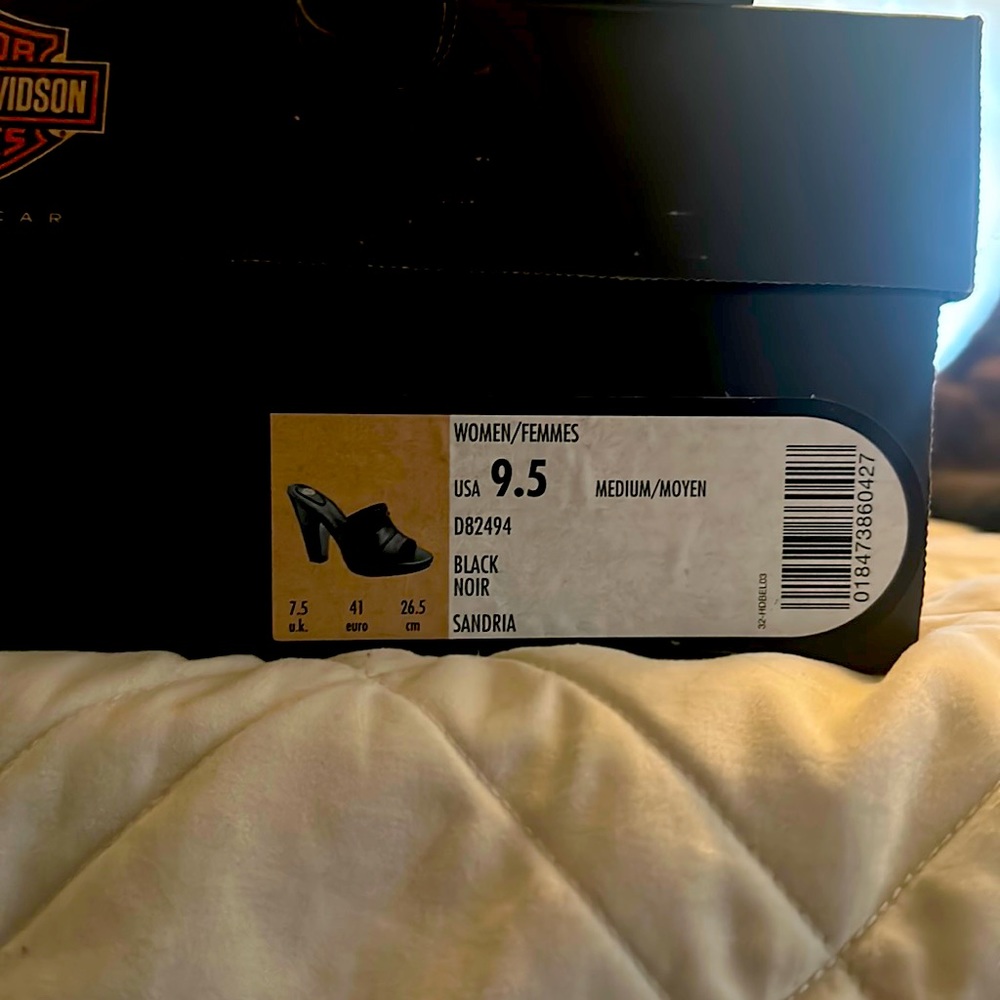 Harley Davidson woman’s Sandria slide heal sandal size 9.5